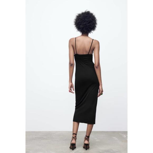 NWT ZARA GATHERED DRESS - Picture 13 of 13